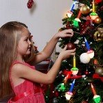 Multi-Color Bubble Lights String Set for Christmas