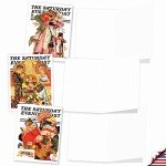 Vintage Christmas Card Collection - Set of 10