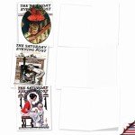 Vintage Christmas Card Collection - Set of 10