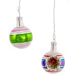 Classic Literature-Inspired Mini Glass Ornaments Set 24