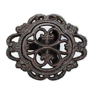 Rustic Cast Iron Teapot Warmer with Tealight Holder
