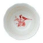 Festive Red Dinnerware Set