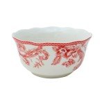 Festive Red Dinnerware Set