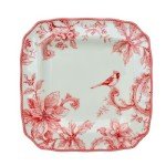 Festive Red Dinnerware Set