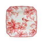 Festive Red Dinnerware Set