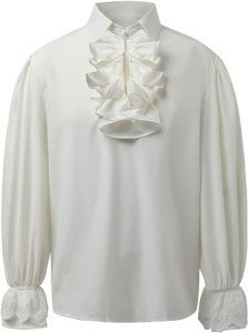 Men's Vintage Pirate Steampunk Shirt for Costumes