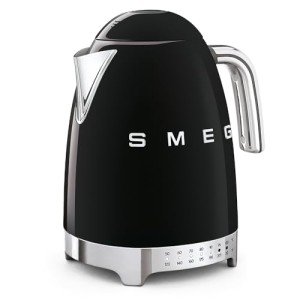 Retro Stainless Steel Electric Kettle with Temperature Control