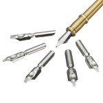 Antique Feather Dip Pen Set – Vintage Elegance