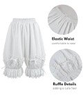 Victorian Style Ruffle Bloomers for Women