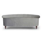 Victorian Tufted Chesterfield Sofa in Opal Grey
