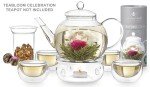12-Pack Teabloom Flowering Tea Gift Canister in 12 Varieties