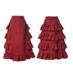 Victorian Steampunk Skirt for Elegant Masquerades