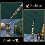 Vintage Wooden Dip Pen & Letter Opener Set