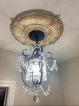 Elegant Mini Antique Bronze Crystal Chandelier Fixture | Classic Historia
