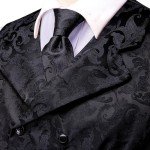 Classic Men's Double-Breasted Suit Vest Set
