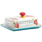 Floral Butter Dish 