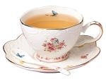Vintage Floral Porcelain Tea Set with Warmer