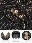 1920s Flapper Dress with Accessories - Great Gatsby