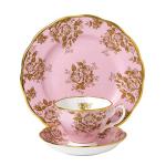 Royal Albert Vintage Teacup, Saucer & Plate Set