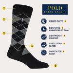 Mens Assorted Pattern Dress Socks - 4 Pairs