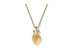 Kendra Scott Vintage Gold Pendant Necklace 