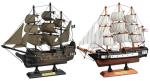 Pirate Ship Model: Black Pearl & USS Constitution
