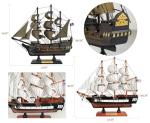Pirate Ship Model: Black Pearl & USS Constitution