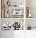 Pirate Ship Model: Black Pearl & USS Constitution