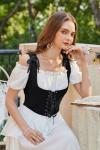 Black Victorian Corset