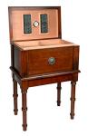 Elegant Cigar Humidor with Spanish Cedar Trays