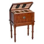 Elegant Cigar Humidor with Spanish Cedar Trays