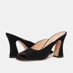 Coach Black Suede Sandal Pump for Women