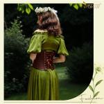 Lace-Up Underbust Corset Belt 