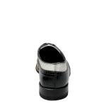 Stylish Black and White Wingtip Oxford Shoes