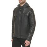 Calvin Klein Motorcycle Jacket with Hoodie
