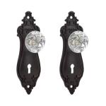 Vintage Distressed Knobs with Clear Resin