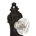 Vintage Distressed Knobs with Clear Resin