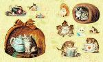 Victoriana Cats Sticker Book: 300 Enchanting Designs