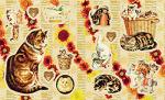 Victoriana Cats Sticker Book: 300 Enchanting Designs
