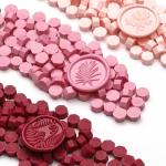 1200pcs Metallic & Red Wax Seal Beads