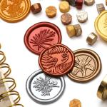 1200pcs Metallic & Red Wax Seal Beads
