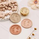3D Wax Seal Letter Stamp with Wooden Handle