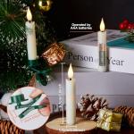 Flameless LED Taper Candles with Remote Control