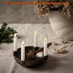 Flameless LED Taper Candles with Remote Control
