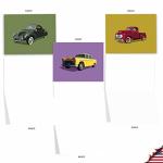 Vintage Vehicle Blank Note Cards Boxed Set