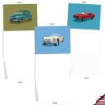 Vintage Vehicle Blank Note Cards Boxed Set