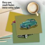 Vintage Vehicle Blank Note Cards Boxed Set