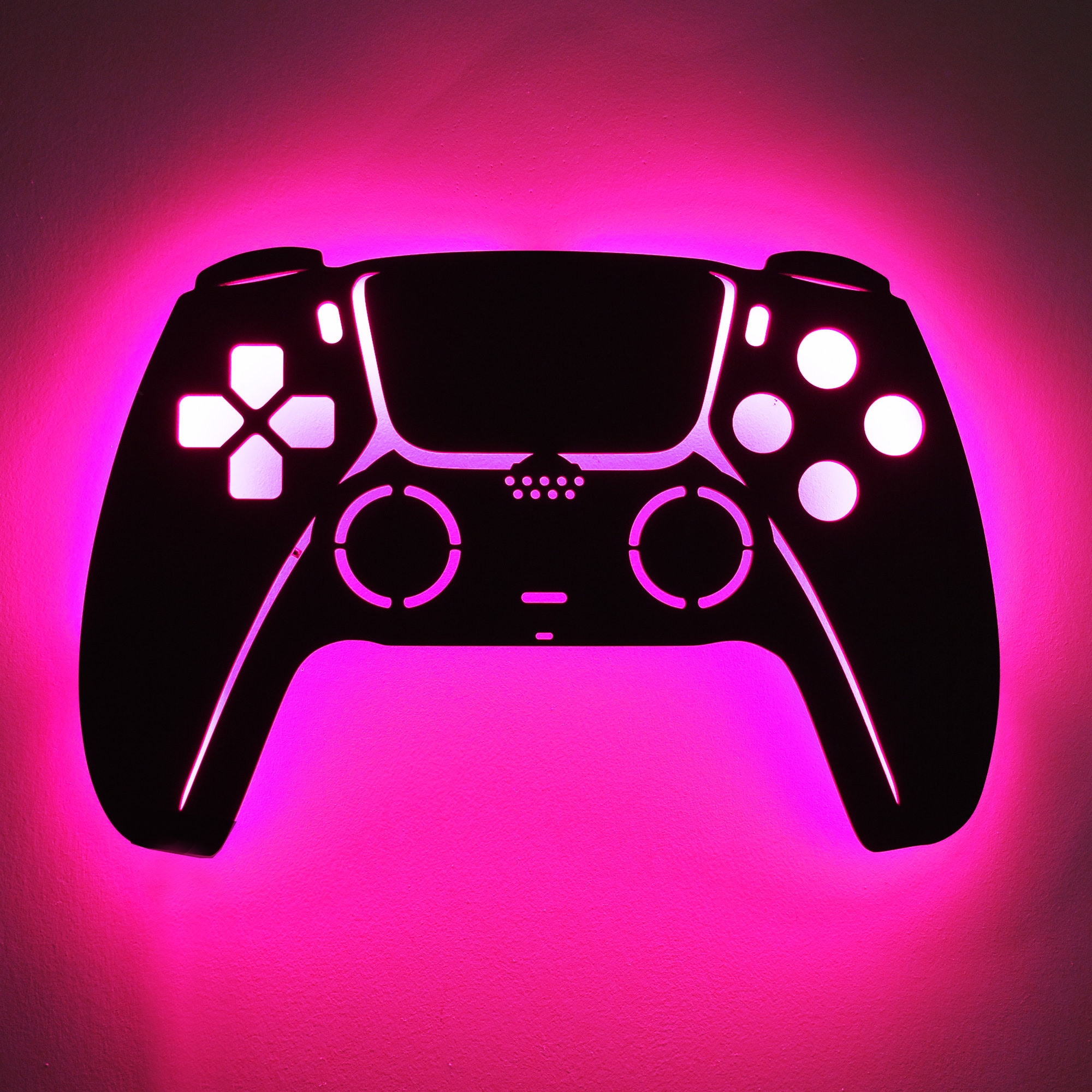 24" PlayStation Controller LED Light Sign