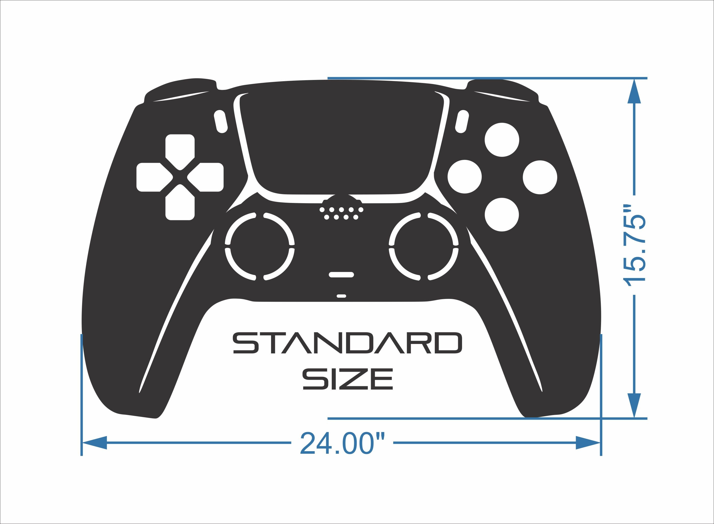 24" PlayStation Controller LED Light Sign