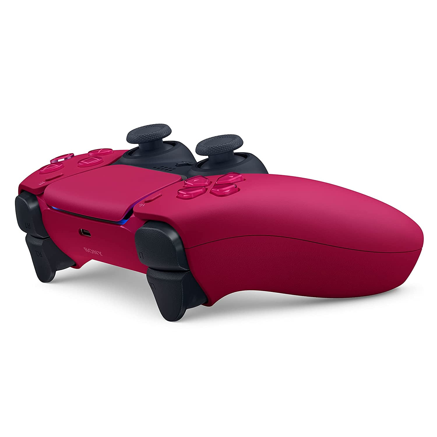 Cosmic Red DualSense Controller with Cleaning Cloth